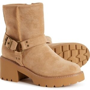 C & C CALIFORNIA | Francy Harness Boots Camel Various Sizes Available